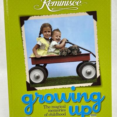 Reminisce Growing Up, The Magical Memories of Childhood Hardcover Book