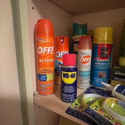 HOUSEHOLD CHEMICALS AND BUG REPELLANT