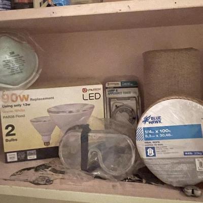 TIE, TAPE AND BIND ITEMS PLUS MORE