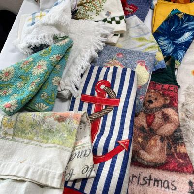 Big lot of towels and other