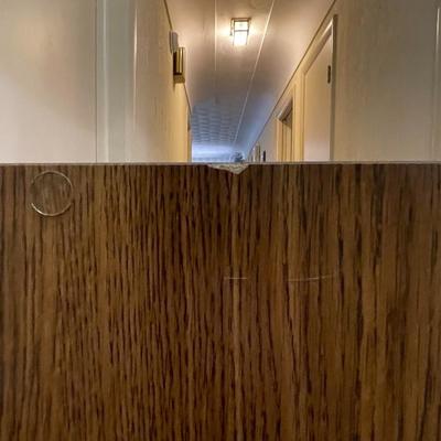 3 SHELF BOOKCASE AND A WOODEN CHAIR