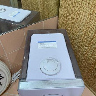 HUMIDIFIER, WALL CLOCK AND BATH MAT