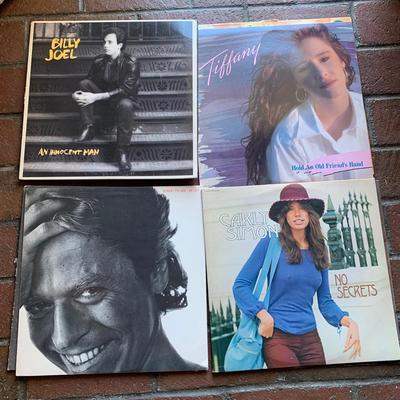 Lot 514: Vintage Albums: Bruce Springsteen, The Moody Blues, Bob Serger, Carly Simon, Cyndi Lauper, Bon Jovi, Cher & More
