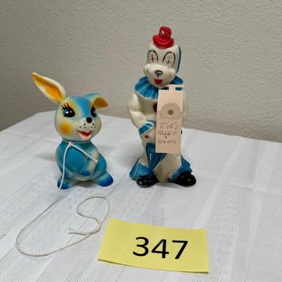 Vintage plastic toys