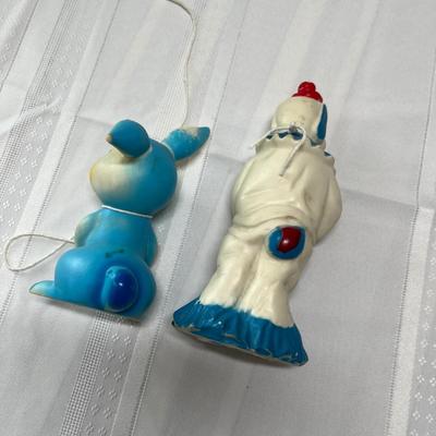 Vintage plastic toys