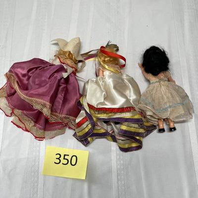 Lot of 3 Nancy Anne Storytime Dolls