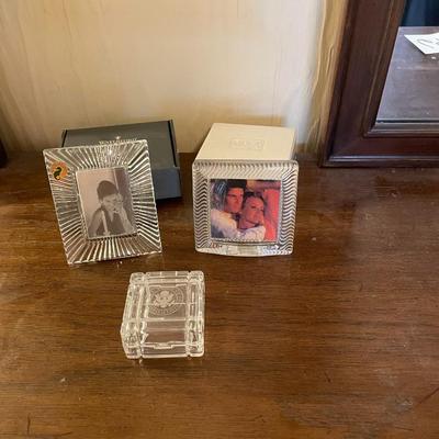 WATERFORD & MIKASA CRYSTAL FRAMES