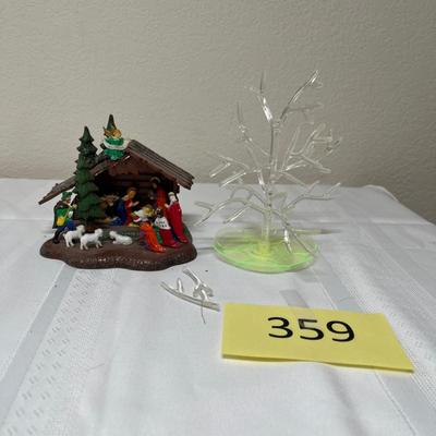 Nativity set & Ring Tree