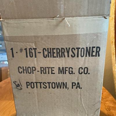 CHOP-RITE CHERRY STONER