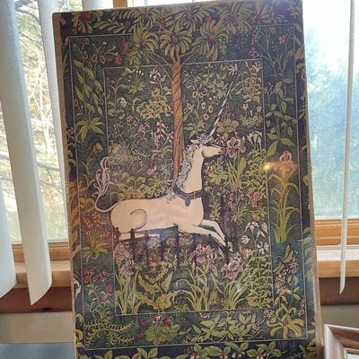 BAROMETER AND A COLLECTION OF WALL HANGINGS