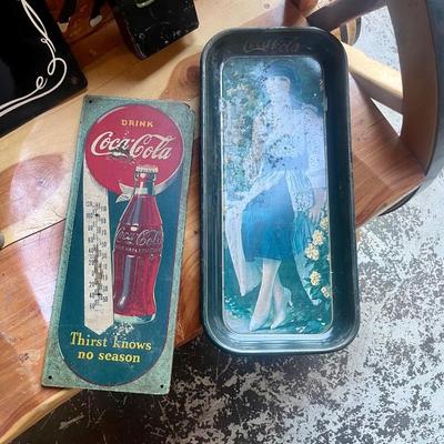 Vintage Coca Cola Trays