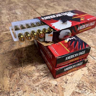 308 American Eagle rifle ammo lot