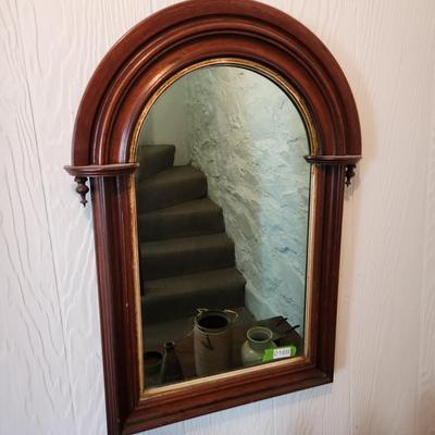 Vintage Arched Wall Mirror 21x30