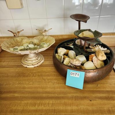 Metal Bird Feeder Bath and Copper Water Fountain needs Water pump