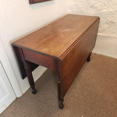 Dropleaf Table 42X53 42x19 with Leaves down