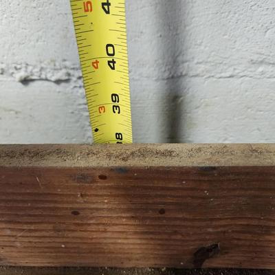 Vintage Large Workshop Wood Beach w 2 Bench Vises