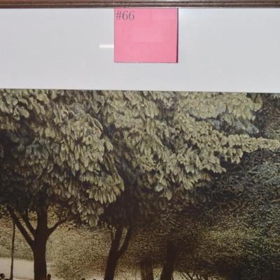 Very Nice Framed and Matted Harold Altman Lithograph