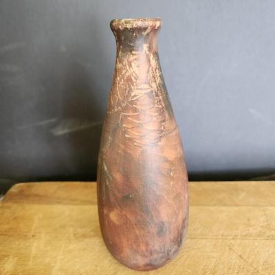 Vintage Small Turned Vessel vase