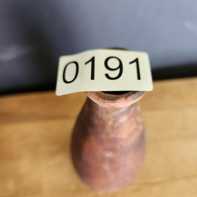 Vintage Small Turned Vessel vase