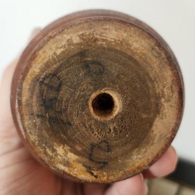 Vintage Small Turned Vessel vase
