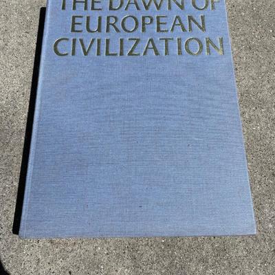 The Dawn of European Civilization Coffee Table book.