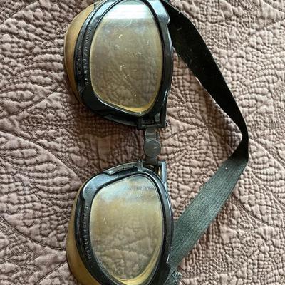 H.B. Inc WW11 Navy Aviator goggles