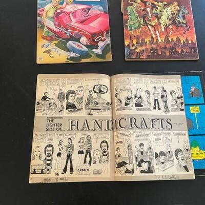 3 MAD AND 1 CRACKED MAGAZINES