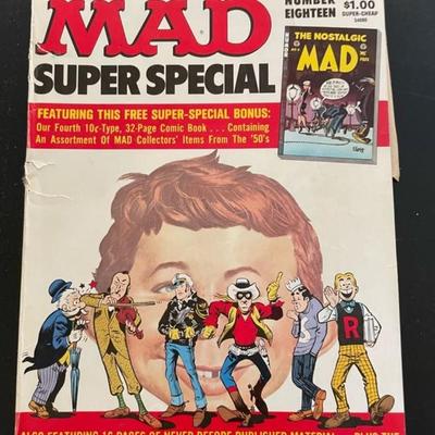 3 MAD AND 1 CRACKED MAGAZINES
