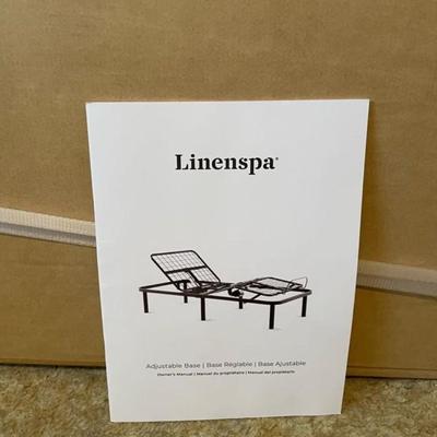 NIB LINENSPA ADJUSTABLE FULL/DOUBLE BED BASE