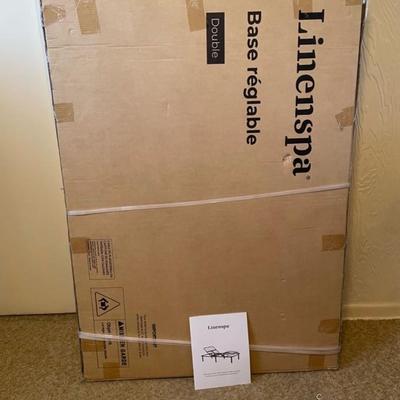 NIB LINENSPA ADJUSTABLE FULL/DOUBLE BED BASE