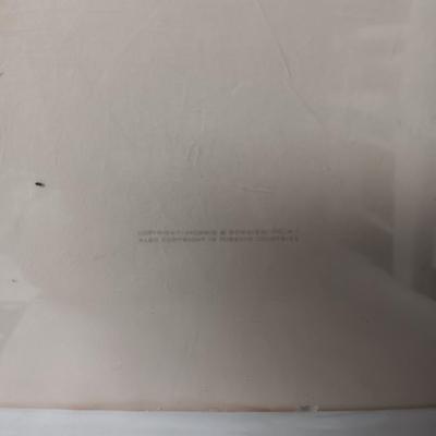 2 DOLL CHAIRS,HANDMADE BABY QUILT AND A PICTURE OF A HAPPY BABY