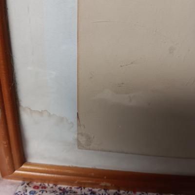 2 DOLL CHAIRS,HANDMADE BABY QUILT AND A PICTURE OF A HAPPY BABY