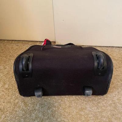 LUGGAGE, NEW TRAVEL KIT, NECK PILLOW AND TRAVEL ALARM CLOCK