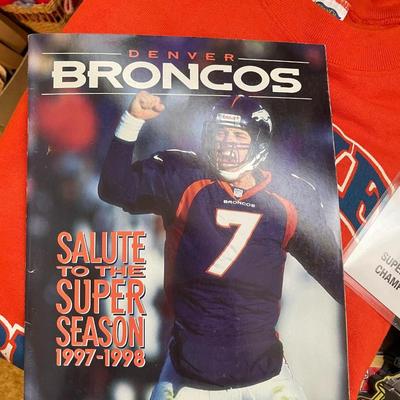 DENVER BRONCOS MEMORABILIA