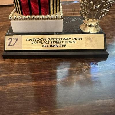 27 Racecar Trophy