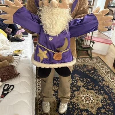 53 Purple Wizard Folkmannis Puppet