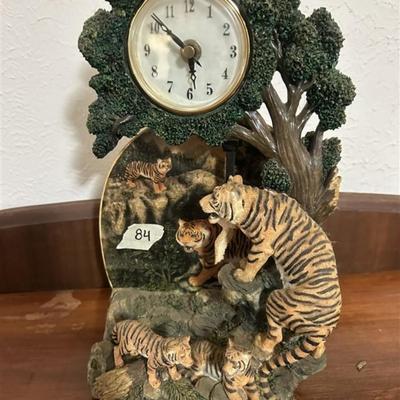 84 Tiger Clock / Figurine