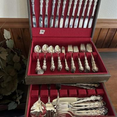 90 ~ 118 Pcs Beethoven Pattern Silverware/Flatware Set with Case