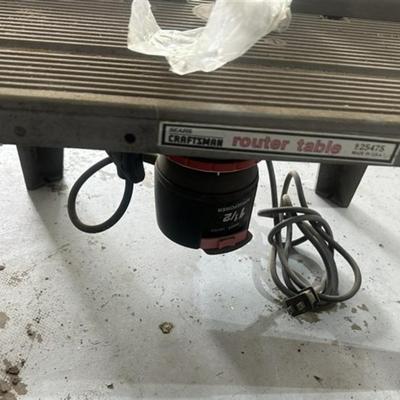 134 Craftsman Router w/Table