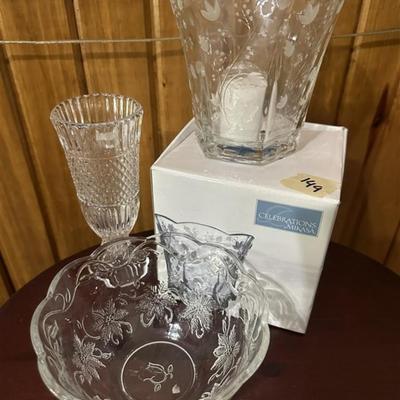 149 Mikasa Bowl / Small Vase / Glass Bowl