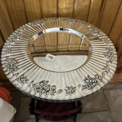 152 Four Royal Doulton Silver Plated Chargers