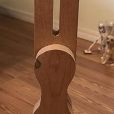 181 Giant Wood Clothespin Bunny