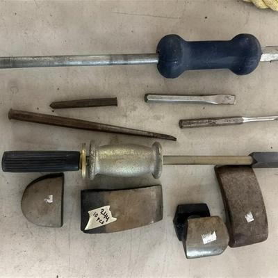 244 Misc. Lot of Dent Removal/Repair Tools