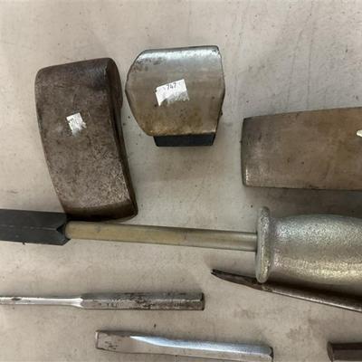 244 Misc. Lot of Dent Removal/Repair Tools