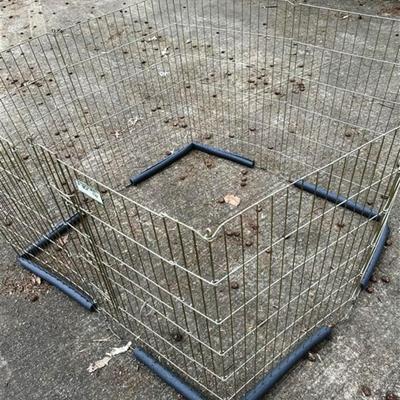 272 Precision Collapsible Pet Kennel/Open Top Cage