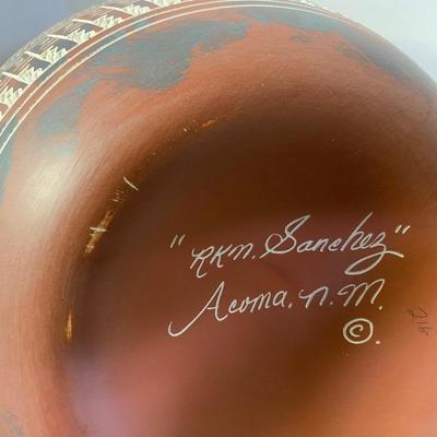 Beautiful Signed Large Pottery