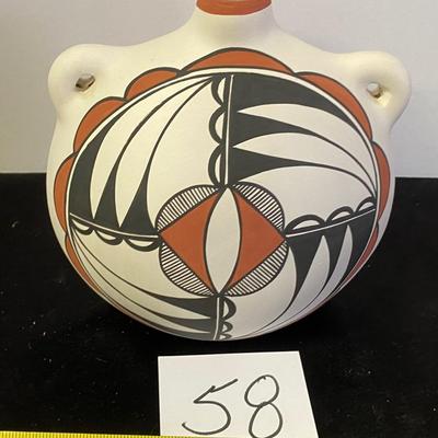 Indian Pottery Signed