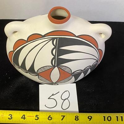 Indian Pottery Signed