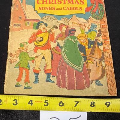 1936 Christmas Song Book