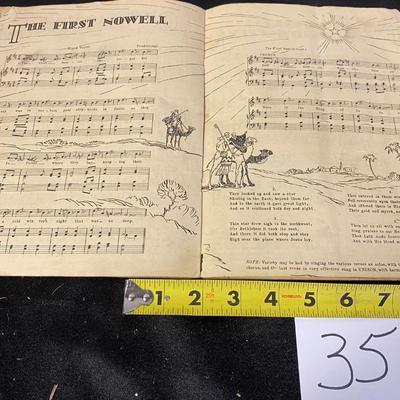 1936 Christmas Song Book